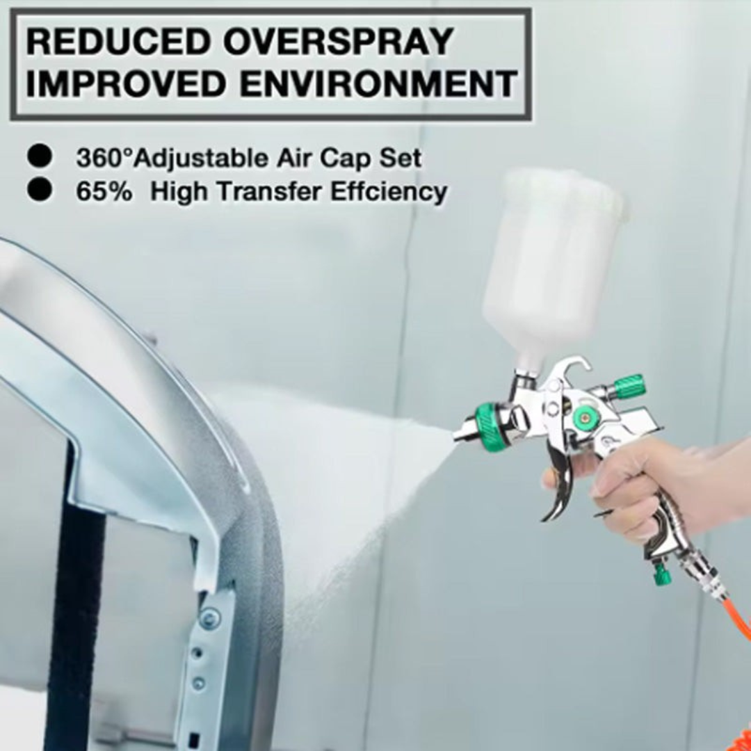 Globetrek° SprayPro: HVLP Professional Paint Sprayer Tool Set