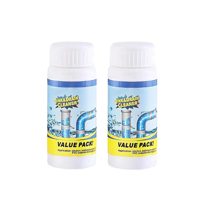 Cleaner Pro° PipeCleaner 1+1 FREE: Sink And Drain Pipe Cleaner Powder