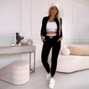 Icone™ OutfitSet: Jacket, Tank Top And Pants Casual Outfit Set For Women