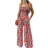 Icone™ PrintedJumpsuit: Full Length Comfortable Casual Loose Printed Jumpsuit