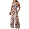 Icone™ PrintedJumpsuit: Full Length Comfortable Casual Loose Printed Jumpsuit