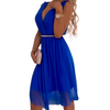 Icone™ ElegantDress: V-Neck Women's Elegant Dress With Belt