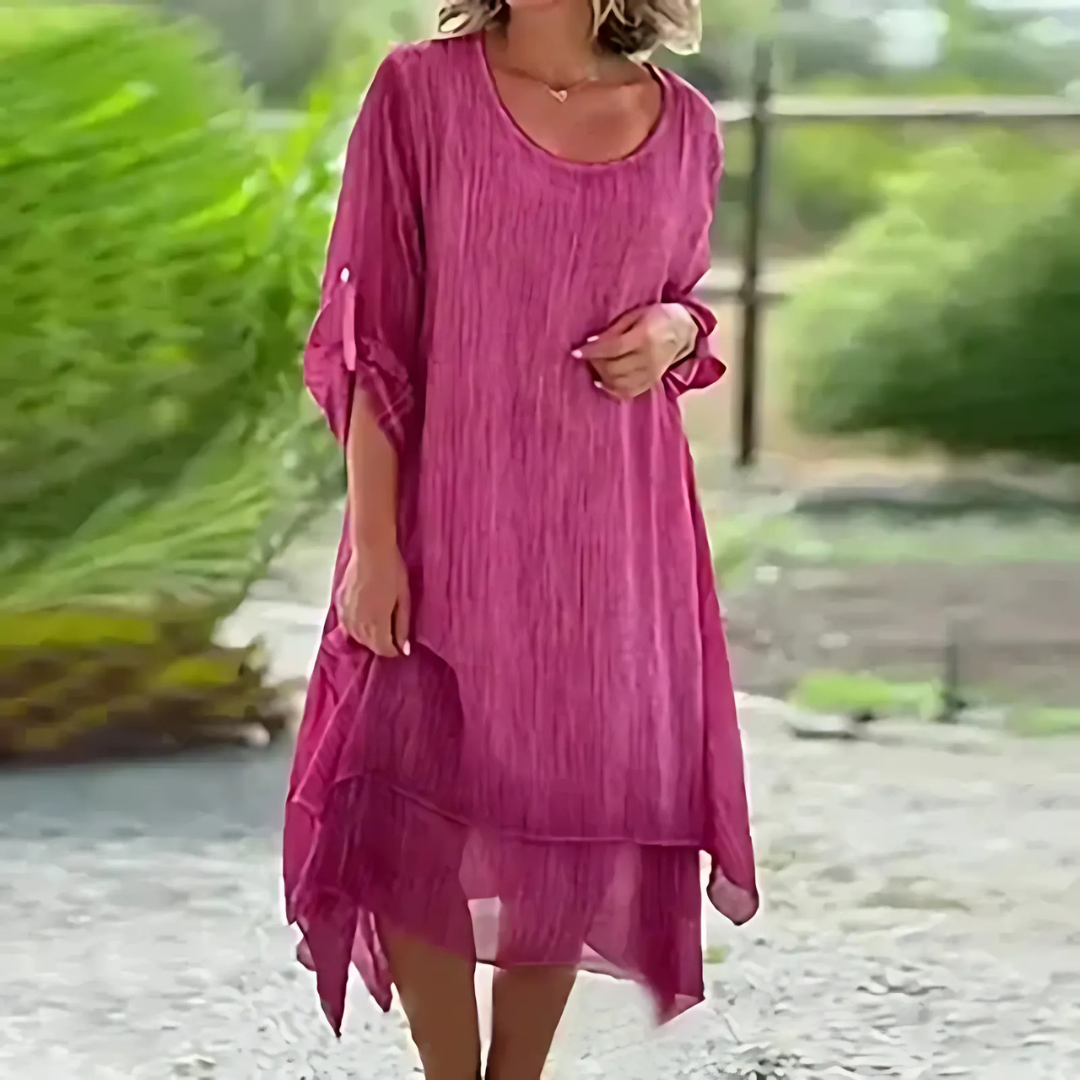 Icone™ LooseDress: Simple Breathable Loose Fit Dress