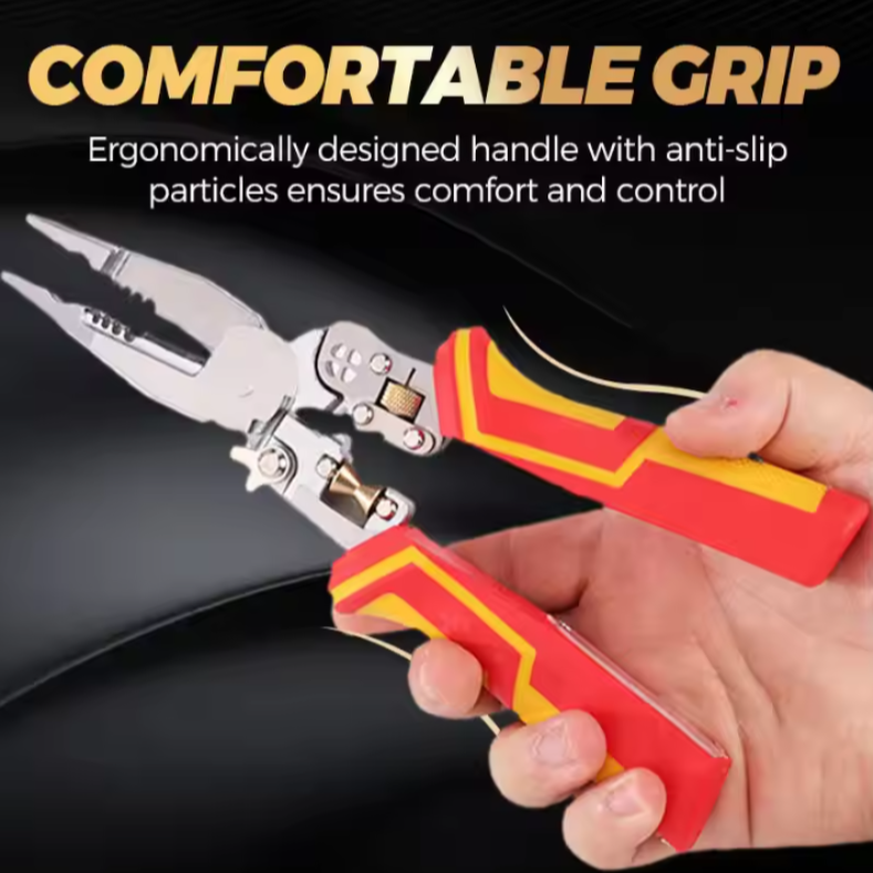 StrippingPliers: 8 In 1 Multifunctional Wire Stripper Tool