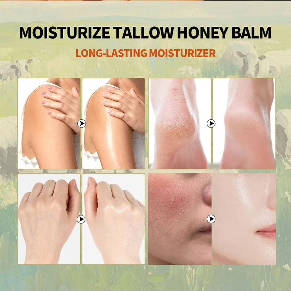 MoisturizingBalm -  Whipped Tallow Honey Face And Body Balm