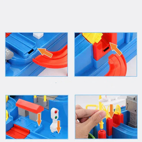 Kletshuts™ AdventureTrack: Interactive Educational Car Adventure Track