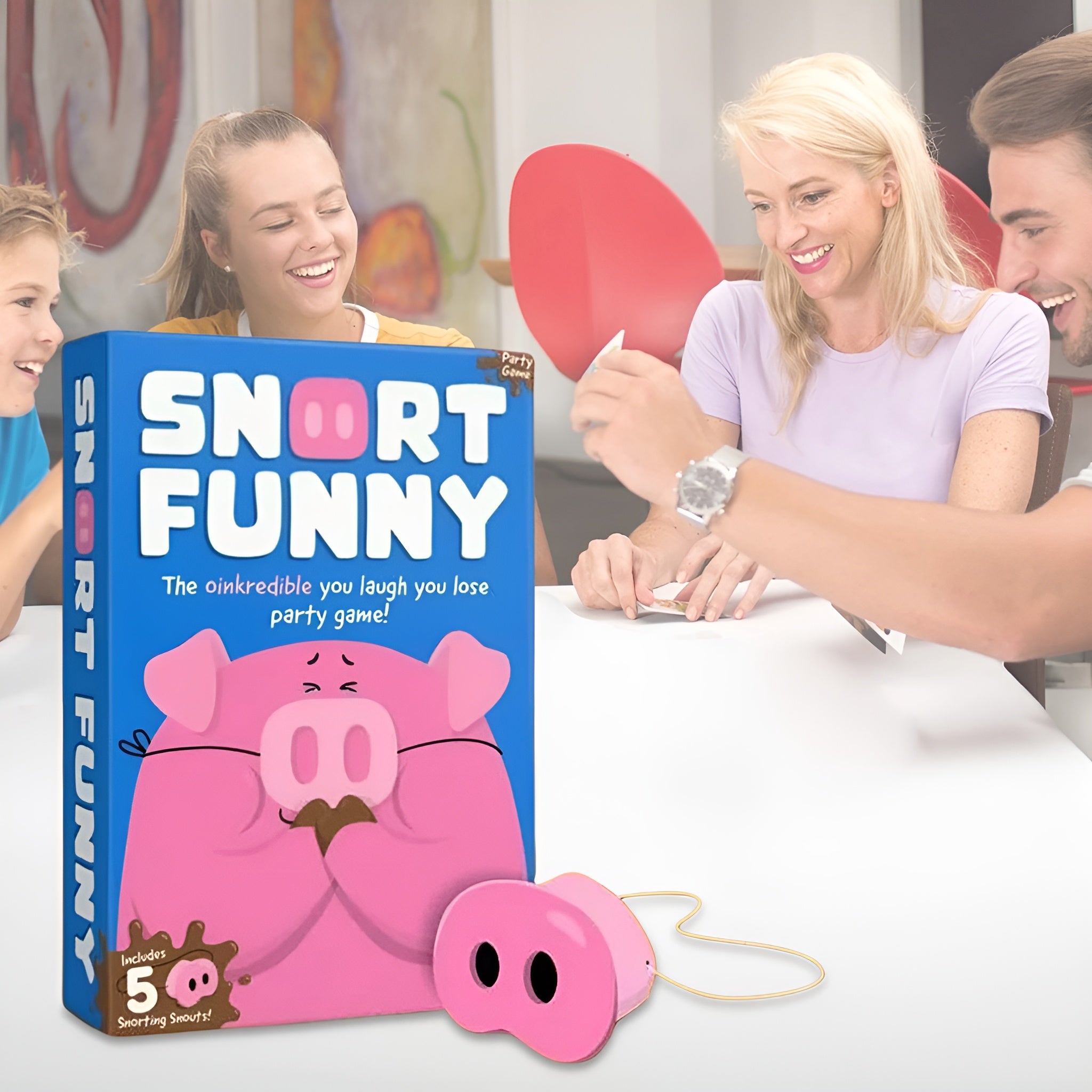 SnortBurst: Fun Interactive Family Party Game Challenge Snort Burst ...