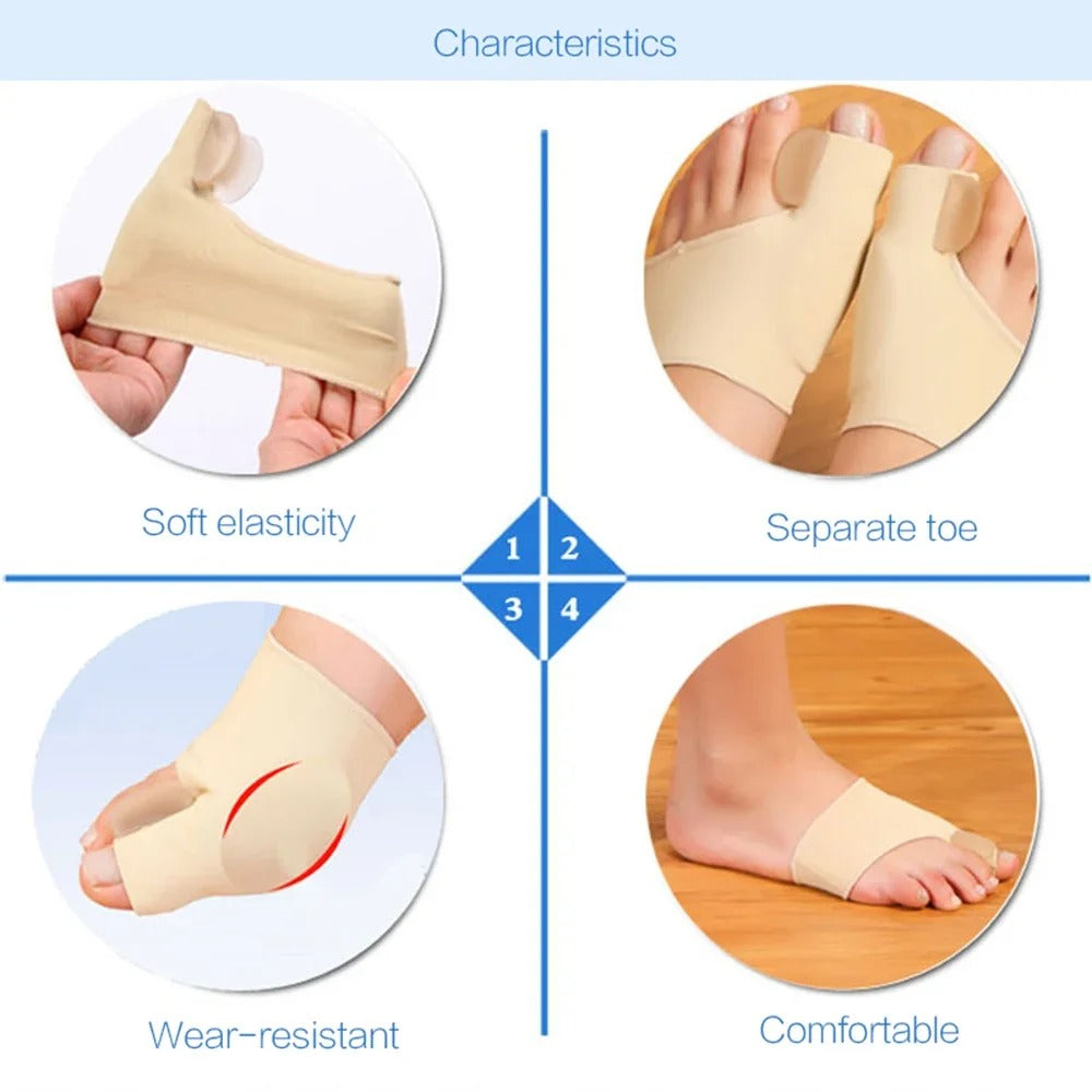 ToeCorrector: Bunion Corrector Big Toe Separator Foot Pad