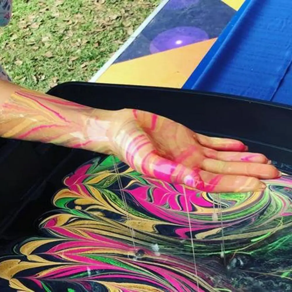 Kletshuts™ KidArt: Watercolor Marble Kid Art Creative Play Set