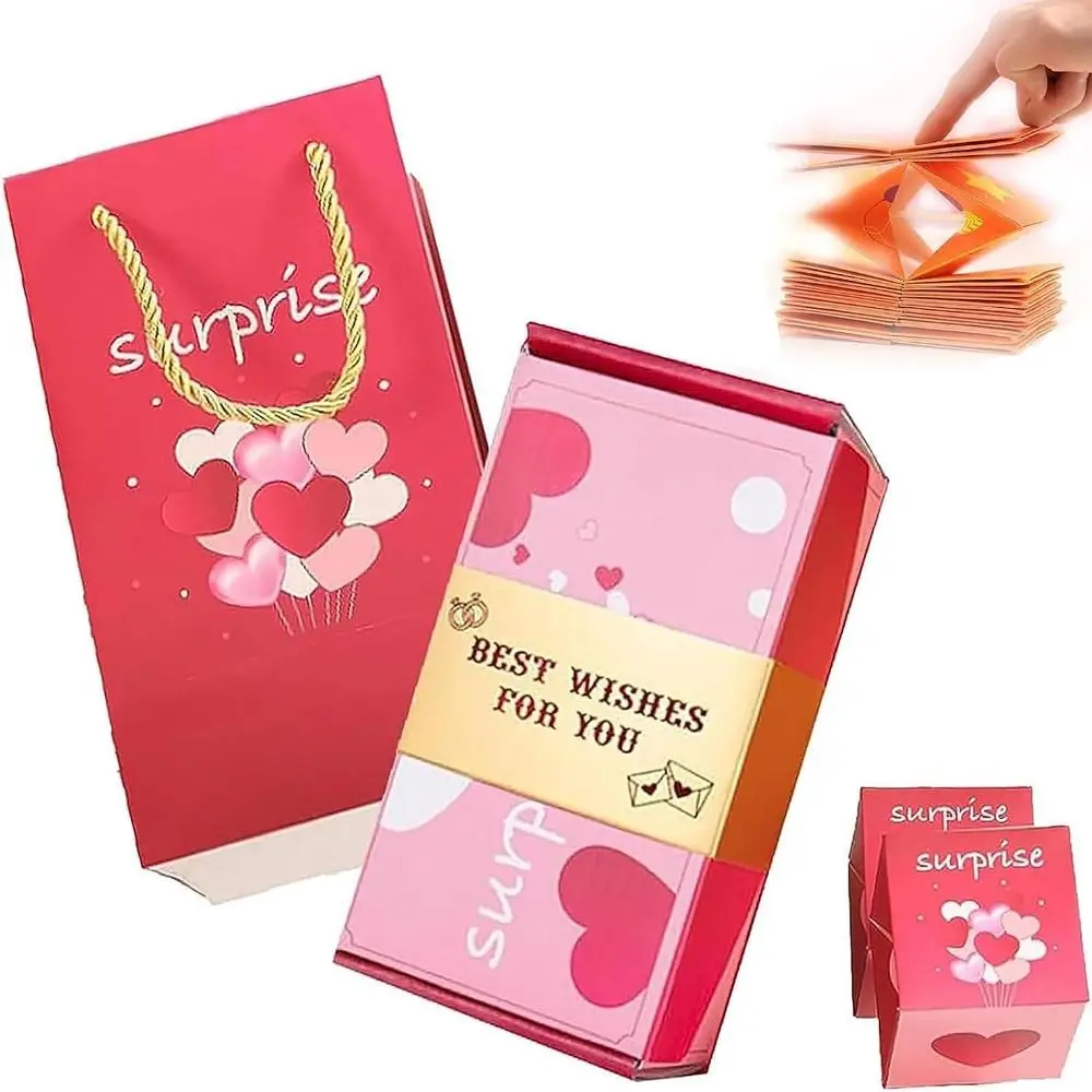 ExplodingBox 1+1 Free: Creative Personalized Exploding Surprise Gift Box