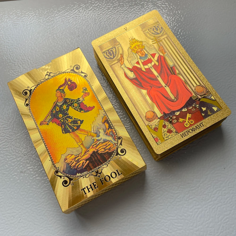 TarotCards - Mystical Golden Tarot Cards