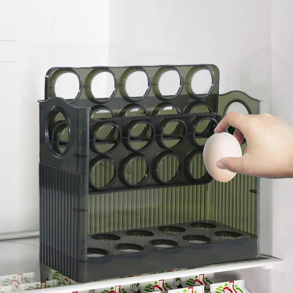 EggBox - Three Layers Self Rebound Egg Storage Box