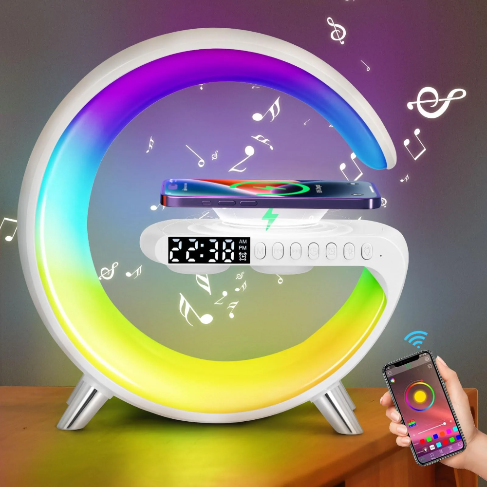 Ledsen™ Relaxi: Smart Relaxation Light Ambiance Bluetooth Speaker And Charger