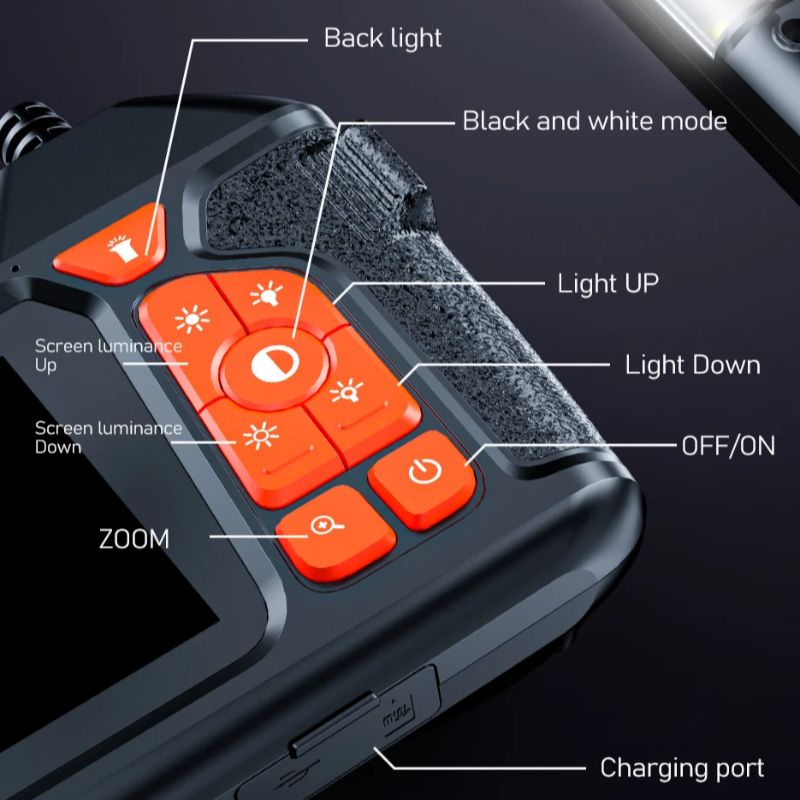 BorescopePro - Industrial Endoscope Camera With LED Light