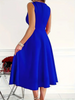 Icone™ ElegantDress: V-Neck Women's Elegant Dress With Belt