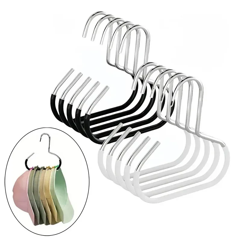 GlideHold® ClosetRing 10+10 FREE: Open Ring Space Saver Closet Hanger