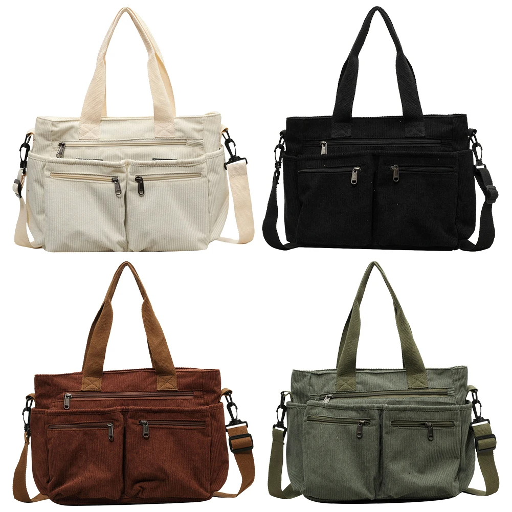 Icone™ CorduroyBag: Large Capacity Unisex Vintage Style Corduroy Bag
