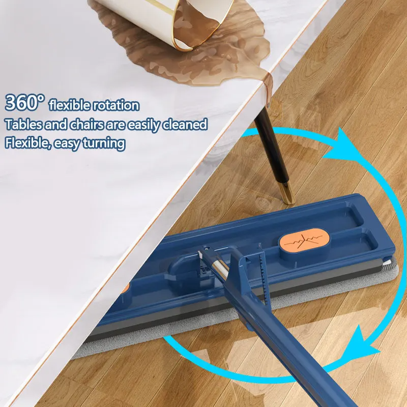 Cleaner Pro° RotatingMop: Strong Handle Easy Cleaning 360° Rotating Flat Mop