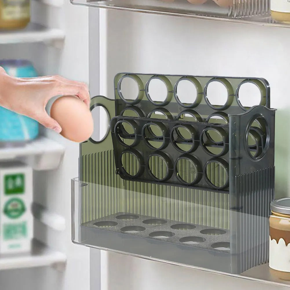EggBox - Three Layers Self Rebound Egg Storage Box