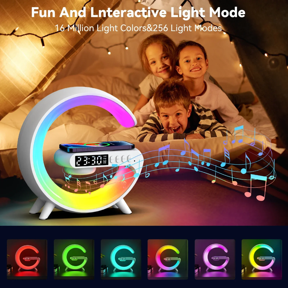 Ledsen™ Relaxi: Smart Relaxation Light Ambiance Bluetooth Speaker And Charger