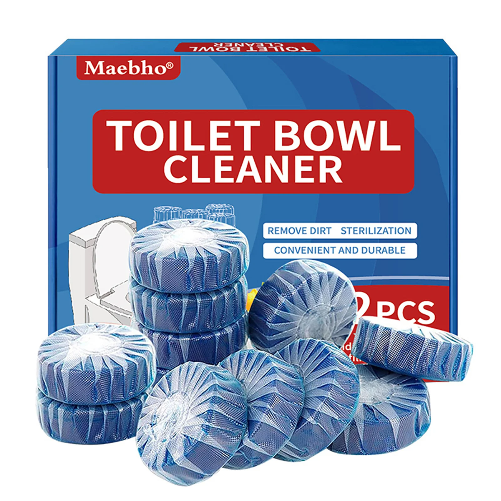 Cleaner Pro° ToiletTablets: Automatic Drop-In Toilet Cleaner Tablets