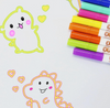 DoubleMarker - Colorful And Metalic Double Line Pen Markers