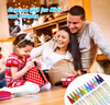 DoubleMarker - Colorful And Metalic Double Line Pen Markers