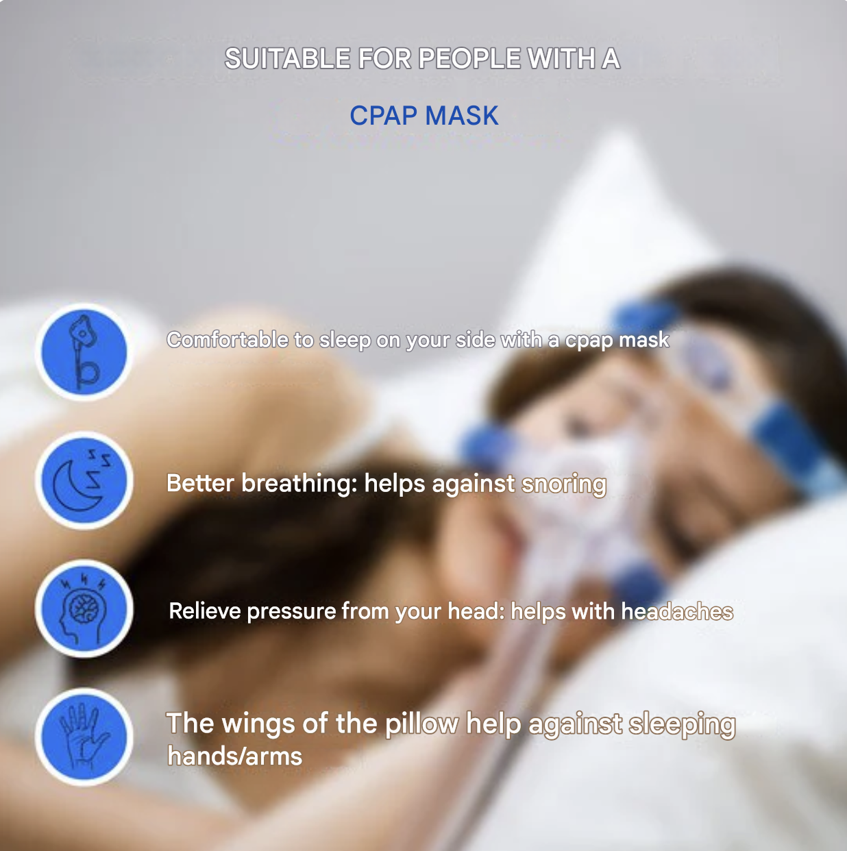 CurvePillow - Soft Ergonomic Curve Pillow