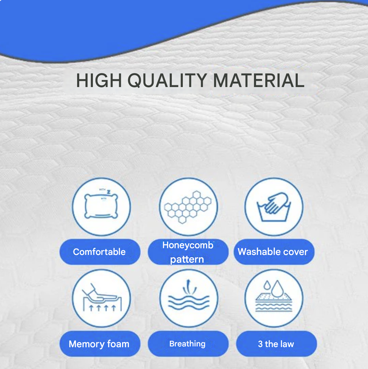 CurvePillow - Soft Ergonomic Curve Pillow