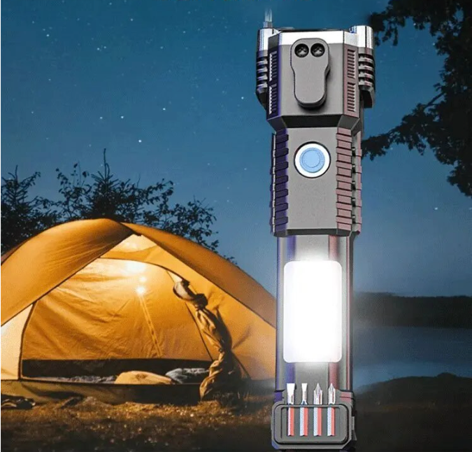 Ledsen™ FlashCharge - Rechargeable Led Torch Flashlight