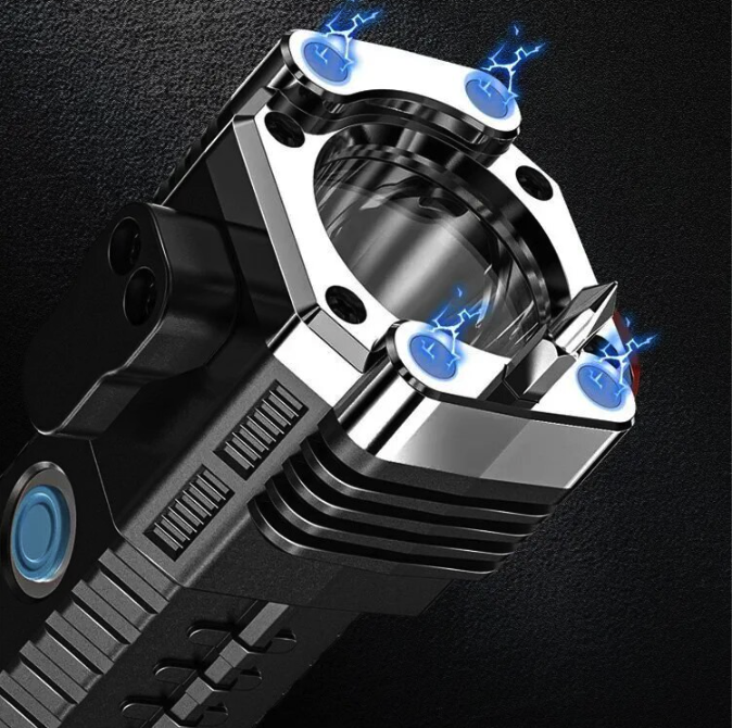 Ledsen™ FlashCharge - Rechargeable Led Torch Flashlight