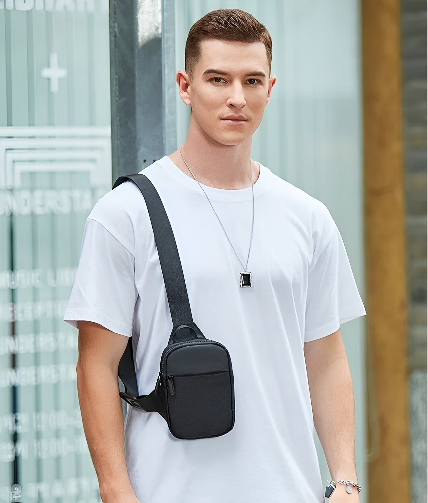 Icone™ ChestBag 1+1 FREE: Adjustable Strap Unisex Mini Sling Chest Bag