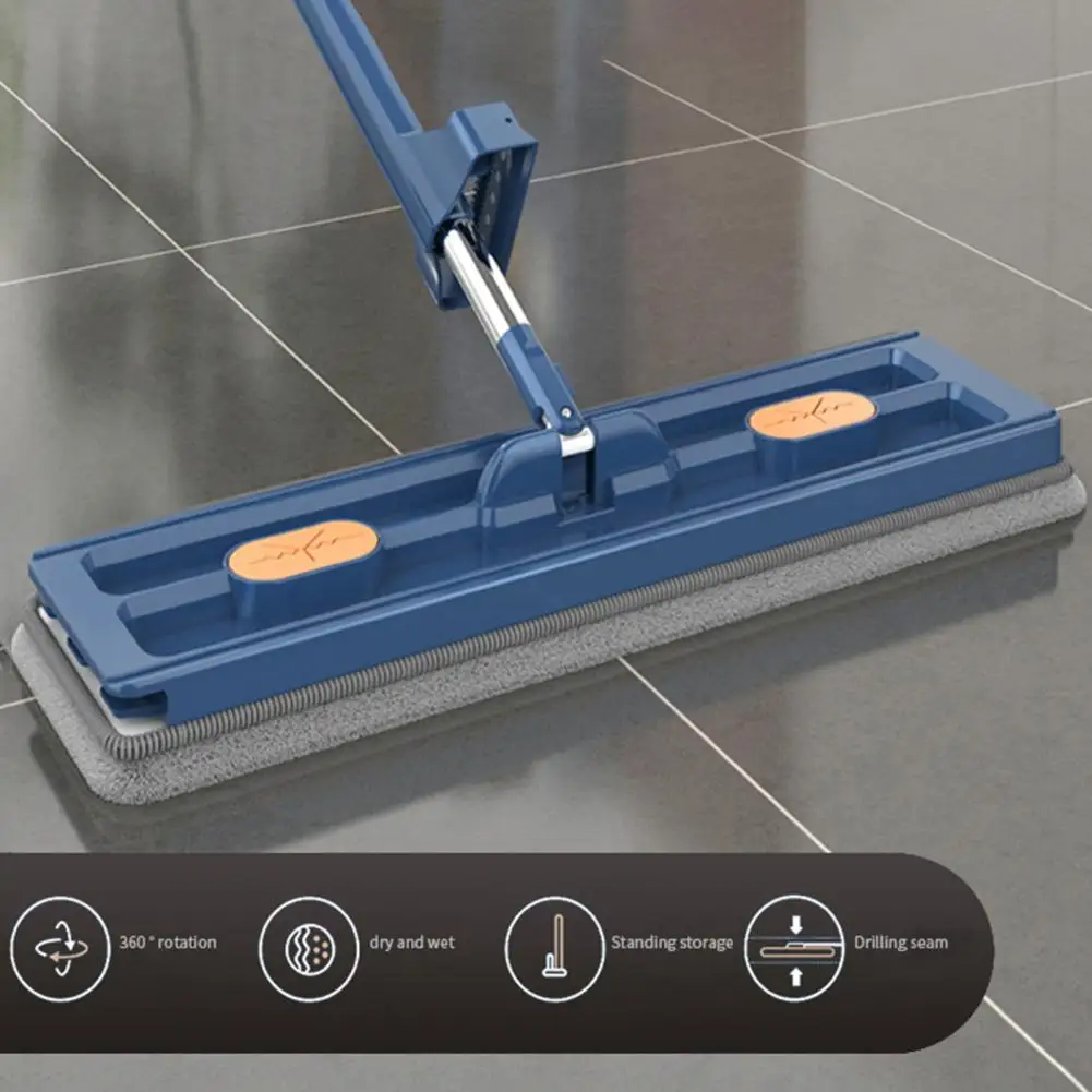Cleaner Pro° RotatingMop: Strong Handle Easy Cleaning 360° Rotating Flat Mop