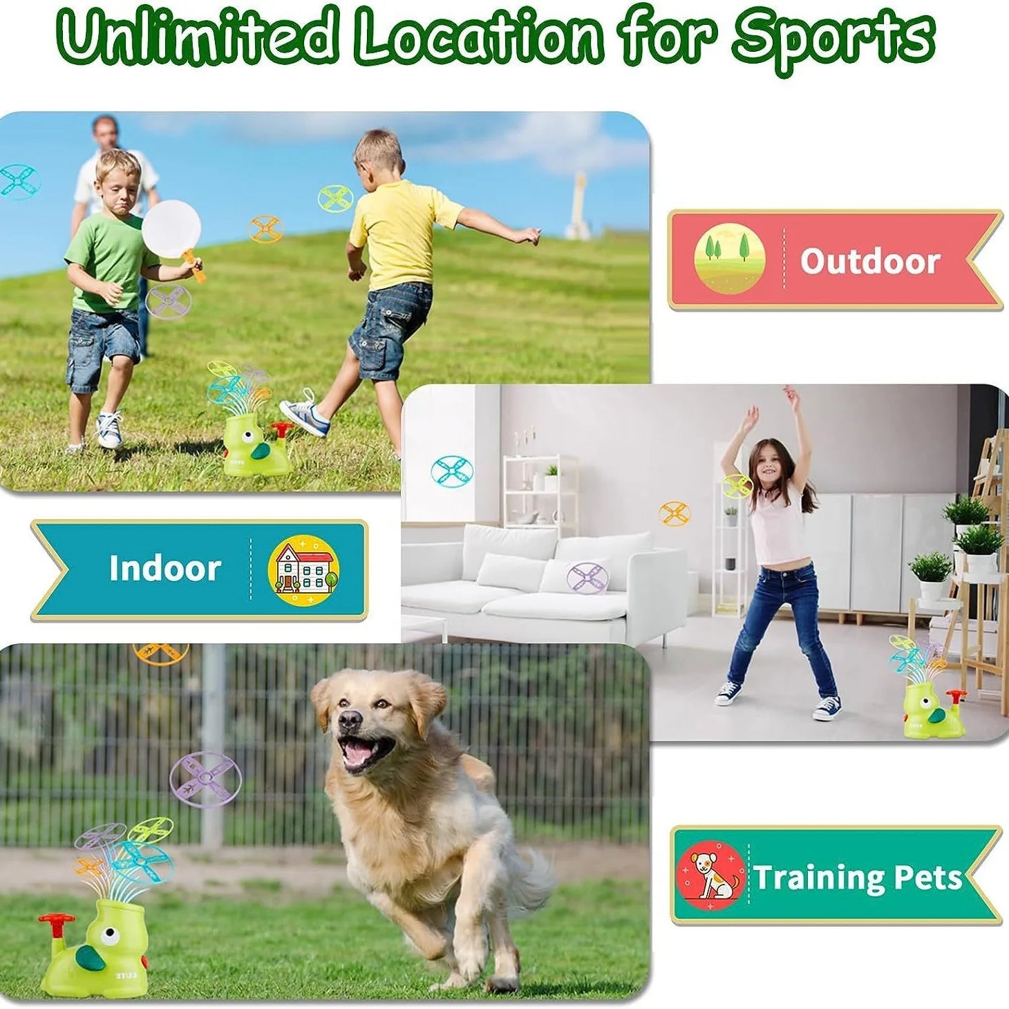 Kletshuts™ AirLauncher: Flying Air Twist Launcher