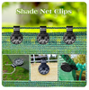 GlideHold® ShadeClips: Outdoor Tent And Fabric Shade Durable Clips