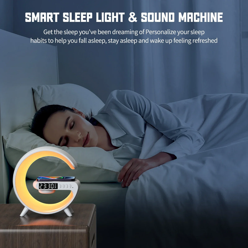 Ledsen™ Relaxi: Smart Relaxation Light Ambiance Bluetooth Speaker And Charger