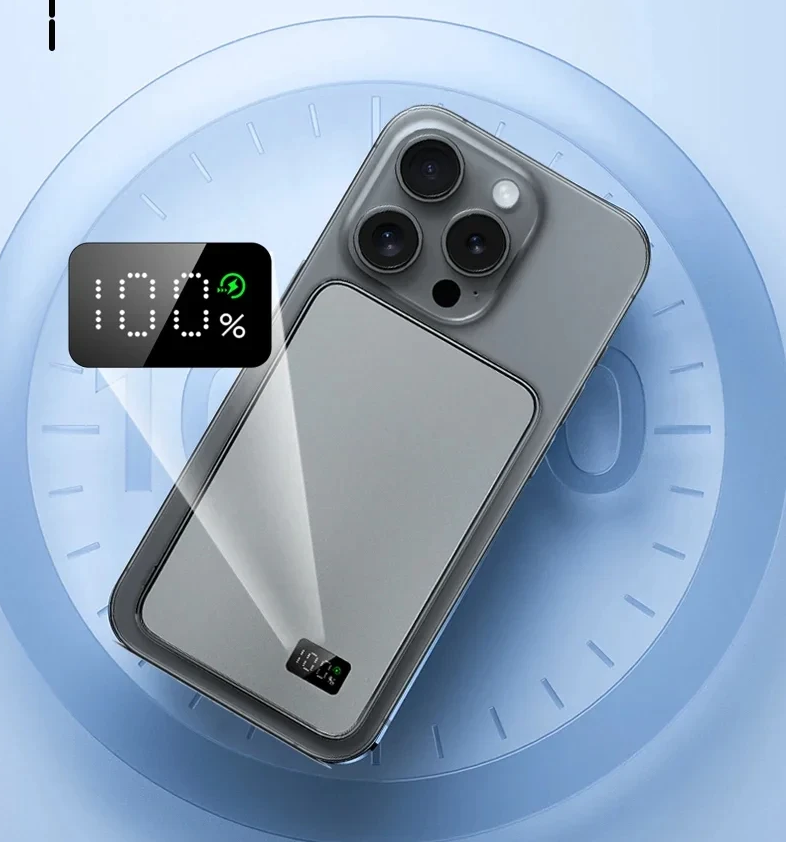 MagneticCharger - 3 in 1 Fast Magnetic Charger Portable Power Bank