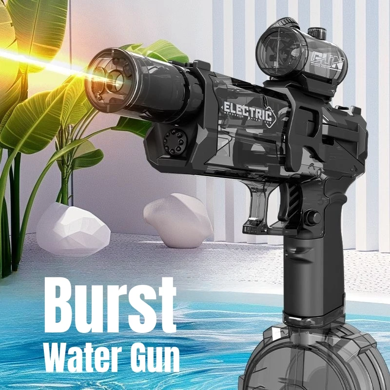 Kletshuts™ WaterGun: Long Range Shooting Electric Water Gun