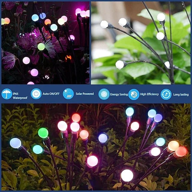 Ledsen™ FireFlies: Garden Light Solar Powered Waterproof