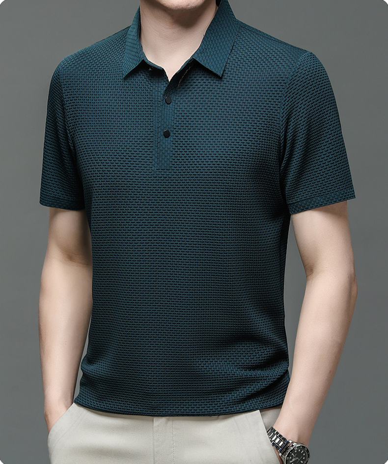 Icone™ BreathableShirt 1+1 FREE: Stylish Breathable Men's Short Sleeve Shirt