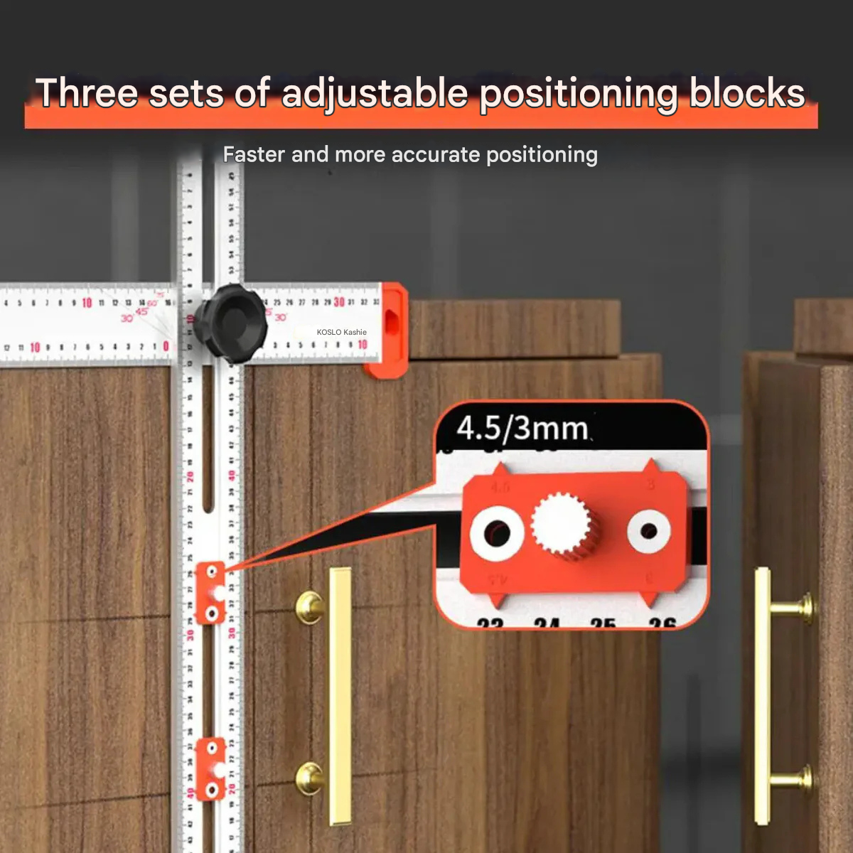 DrillRuler - 2 in 1 Drill Positioning Ruler