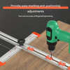 DrillRuler - 2 in 1 Drill Positioning Ruler