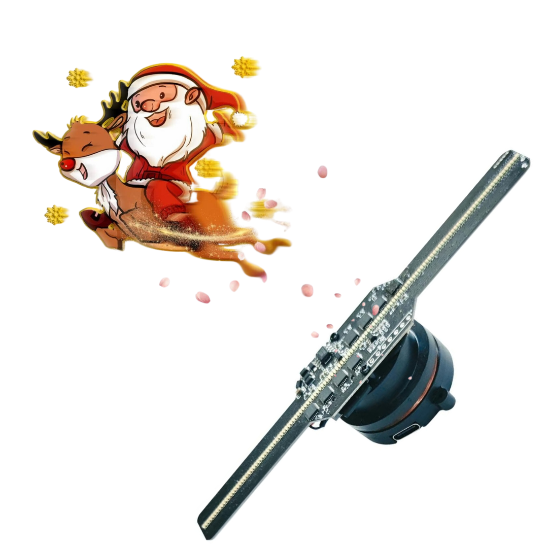 HolographicFan - 3D Holographic Display LED Projector