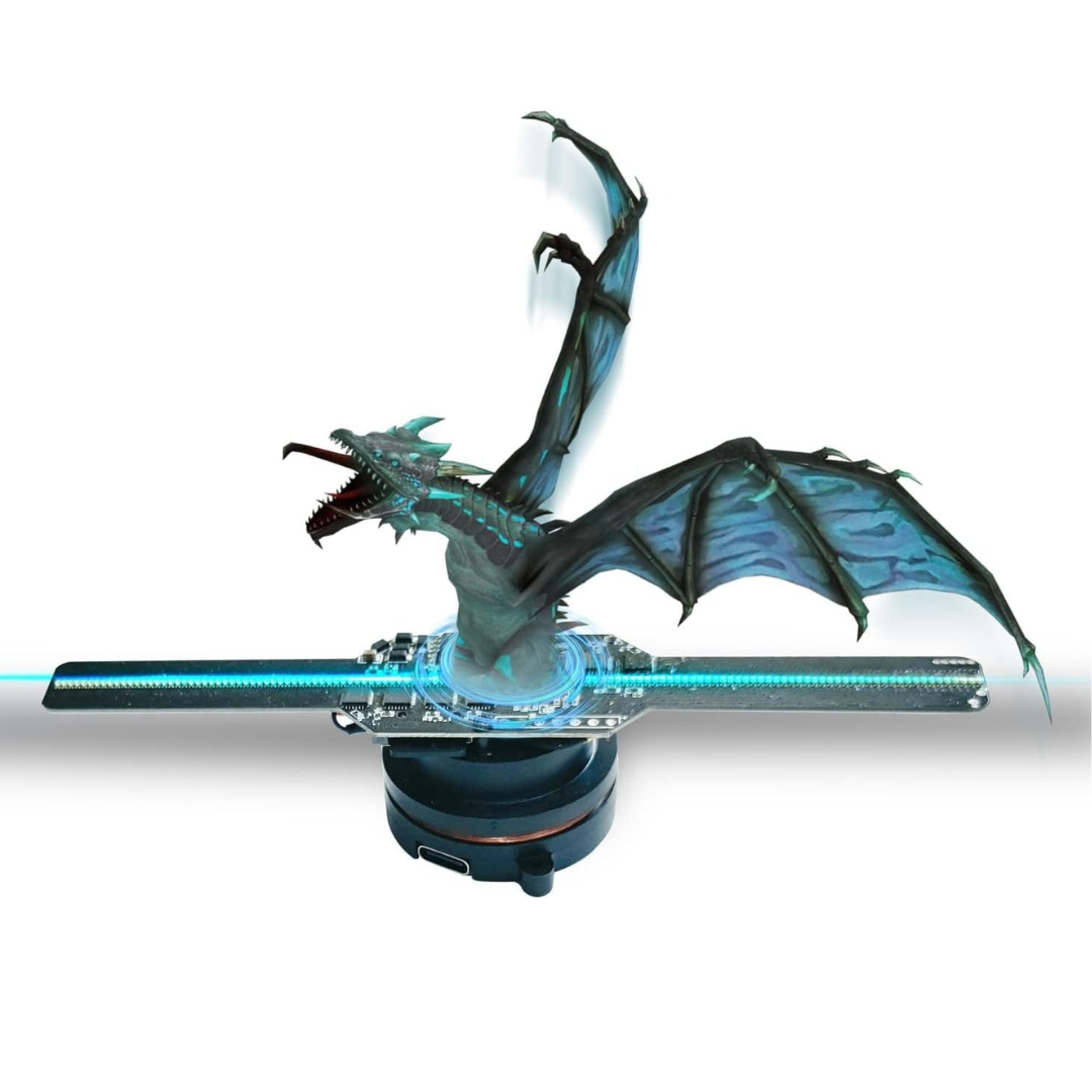 HolographicFan - 3D Holographic Display LED Projector