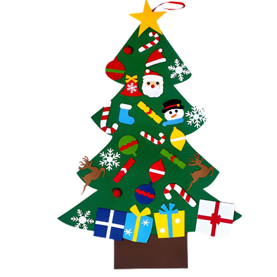 Kletshuts™ Kersten: Wonderful Fun Interactive Felt Christmas Tree