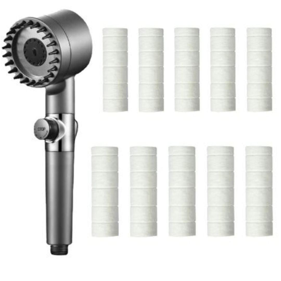 Borhe® ShowerFilter - 4 in 1 Massage And Skin Beauty Multifunction Shower Head Filter