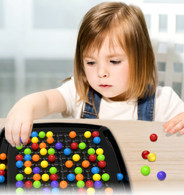 Kletshuts™ ColorGame: Intellectual Rainbow Beads Elimination Game
