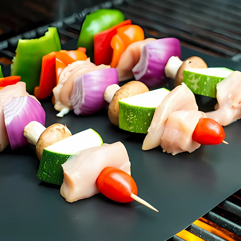 Globetrek° GrillMat – Non Stick BBQ Grill Mats With Easy Cut Box