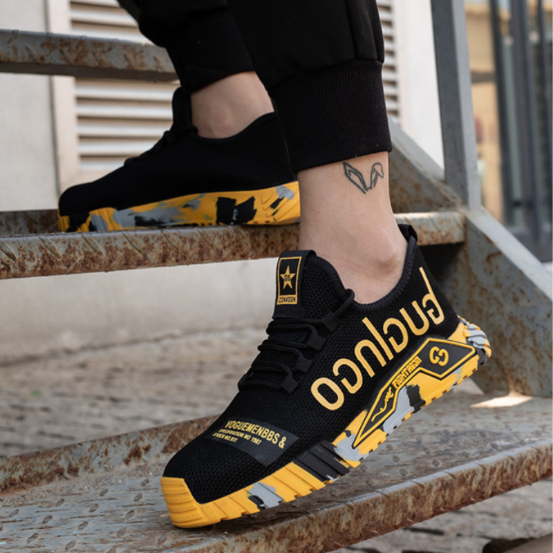 Happy™ AeroShoes: Lightweight Breathable Safety Shoes
