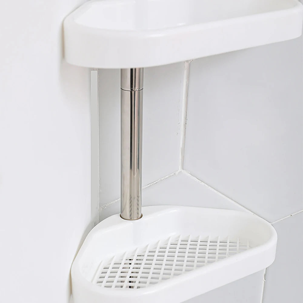 Globetrek° AdjustableRack: Extendable Bathroom Organizer Adjustable Rack